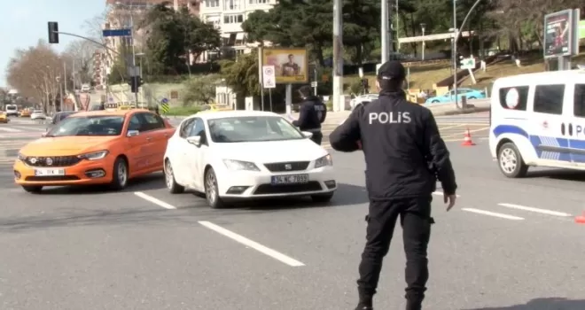 Dolmabahçe’de "kısıtlama" denetimi
