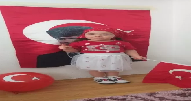 Down Senrdomlu Melek’ten 23 Nisan mesajı
