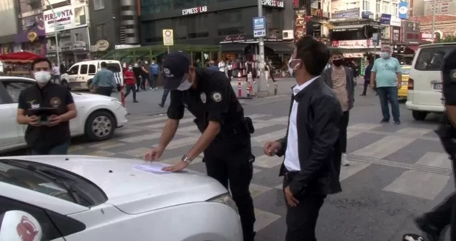 Drone yakaladı, polis cezayı kesti
