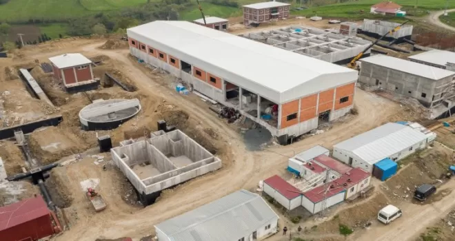 DSİ’nin Samsun 19 Mayıs Barajı Hattı ve Arıtma Tesisi’nde çalışmaları sürüyor
