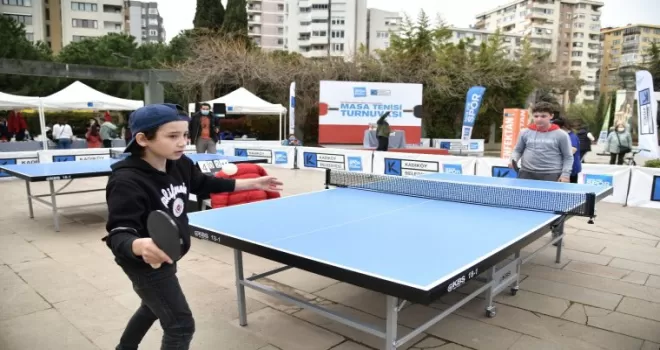 "Dünya Herkes İçin Masa Tenisi Günü" Kadıköy’de kutlandı
