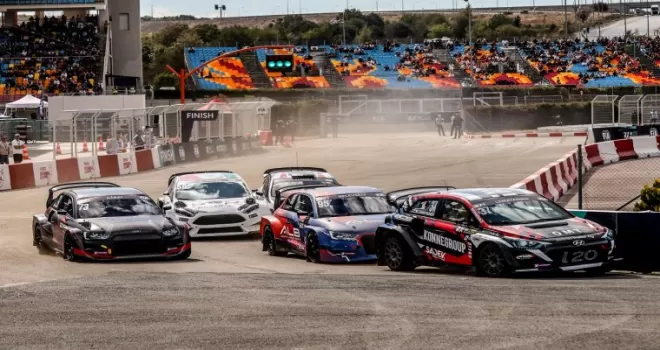 Dünya Rallikros finalinde heyecan verici düello