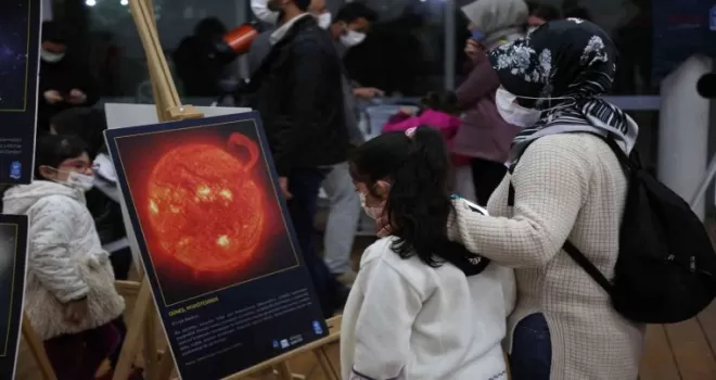 Dünya Uzay Haftası Eyüpsultan’da etkinliklerle kutlandı
