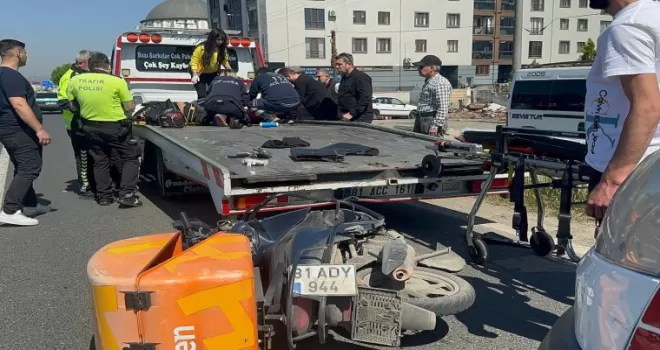 Düzce’de korkutan kaza!