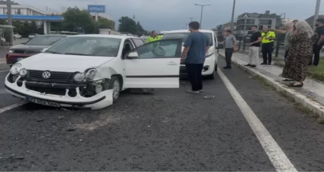 Düzce’de zincirleme trafik kazası