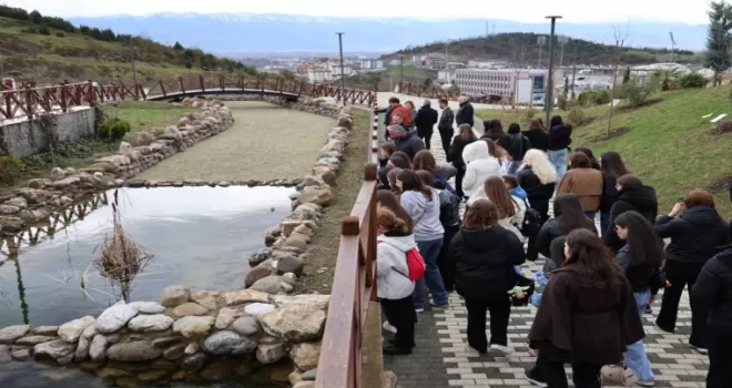 Düzce Üniversitesi’nin Bilim Kafe’de siyah çeltik ele alındı