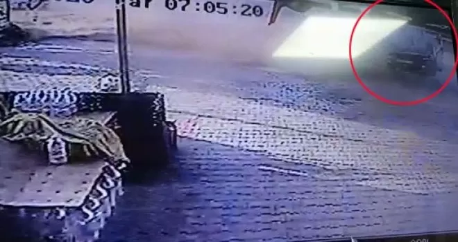 E-5 karayoluda makas atan sürücü dehşet saçtı
