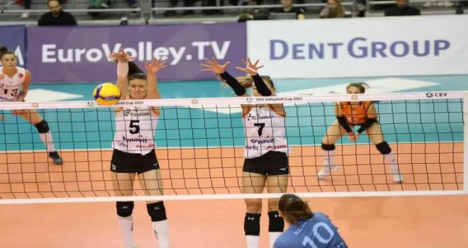 Eczacıbaşı Dynavit, CEV Kupası’nda çeyrek finalde
