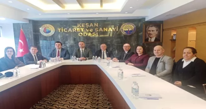 Edirne’de Keşan TSO’dan 2025 panoraması