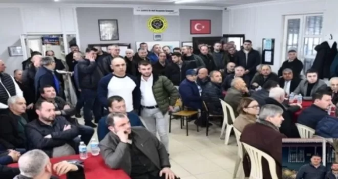 Edirne’de Minibüsçüler Kooperatifi’nde Konukçu güven tazeledi