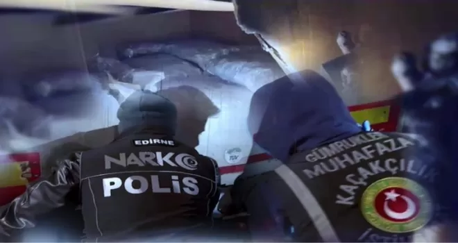Edirne’de rekor uyuşturucu operasyonu! 289 kilo uyuşturucu ele geçirildi