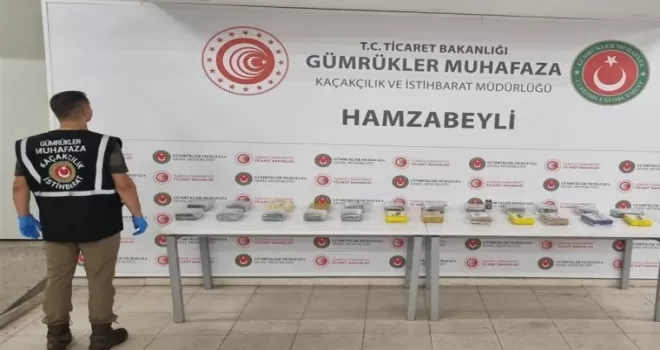 Edirne kapılarında uyuşturucu sevkiyatına darbe