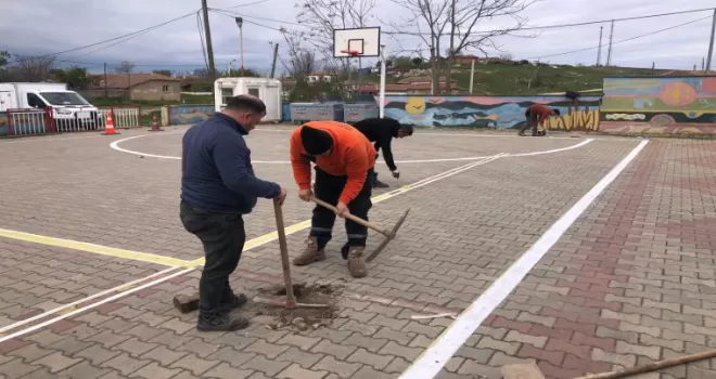 Edirne Süloğlu Belediyesi’nden okullara destek sürüyor