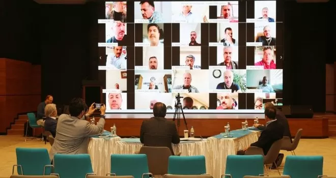 Eğitim-Bir-Sen 48. Başkanlar Kurulu Toplantısı’nı video konferansla yaptı
