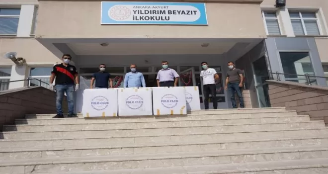 Eğitim hayatına başlayacak miniklere Akyurt Belediyesinden sürpriz
