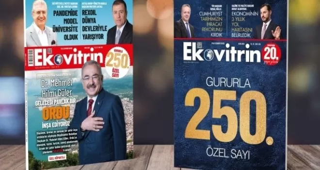 Ekovitrin 250’nci sayısını yayınladı
