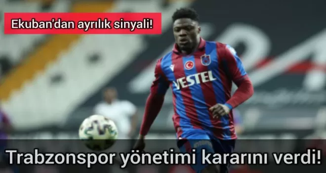 Ekuban ile yollar ayrılıyor mu? 