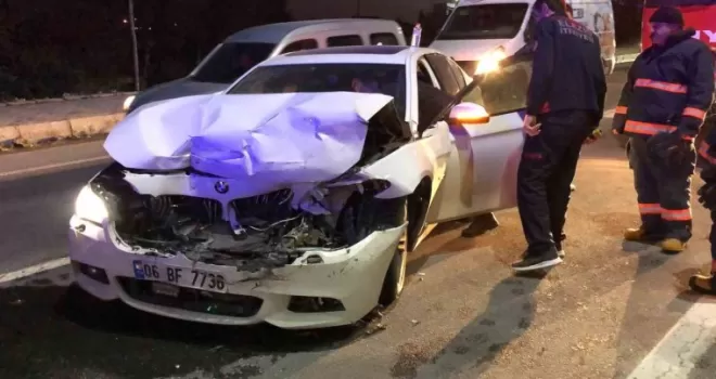 Elazığ’da trafik kazası: 2 yaralı
