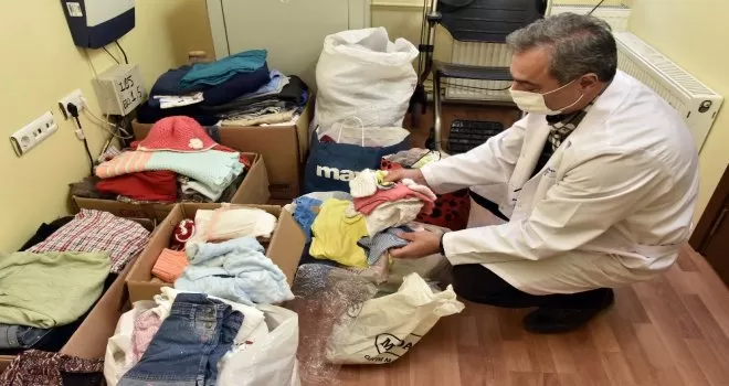 Elleriyle şifa dağıtıyor, gönülleriyle ihtiyaç sahiplerini sevindiriyorlar
