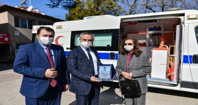 Emekli öğretmenden Ankara Büyükşehir Belediyesine anlamlı bağış
