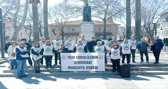 Emekliler Mudanya’dan seslendi: Emeklinin yüzü gülmeden bayram gelmez