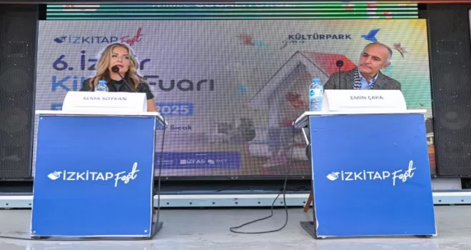 Emin Çapa ve Sema Soykan İZKİTAP’ta okuyucularla buluştu