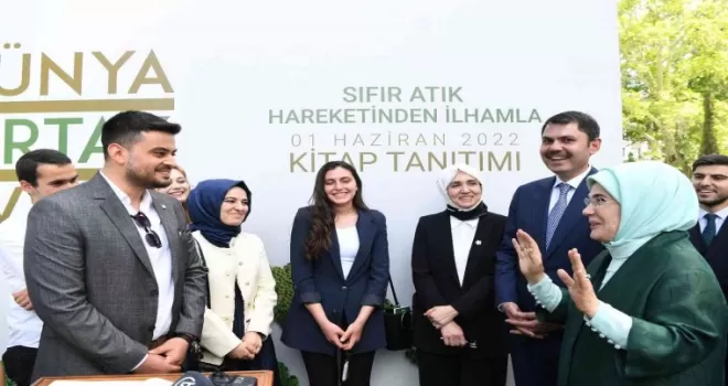 Emine Erdoğan’dan çevreci gençlere tam destek
