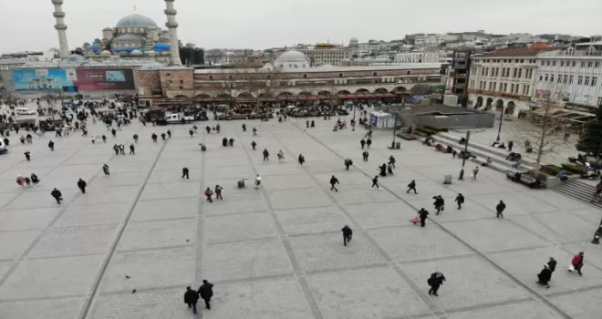 Eminönü’nde Ramazan bereketi
