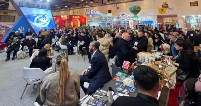 EMITT Fuarı’nda Gölcük de göz doldurdu