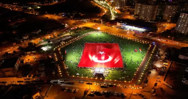 En büyük bayrak Kayseri Talas’ta dalgalanacak