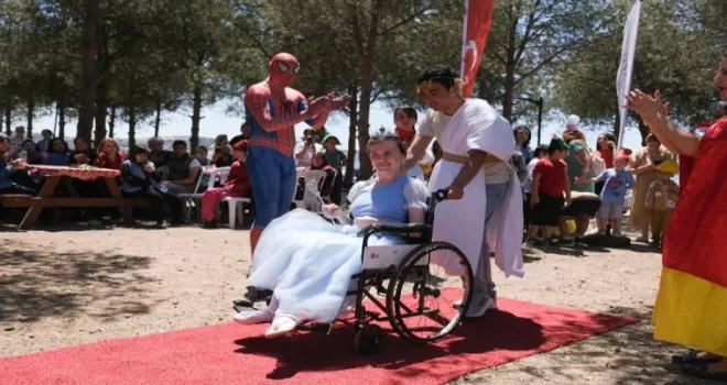 Engelliler Haftası’nda gönüllerince eğlendiler