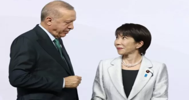 Erdoğan, Japonya Başbakanı Takaiçi ile görüştü