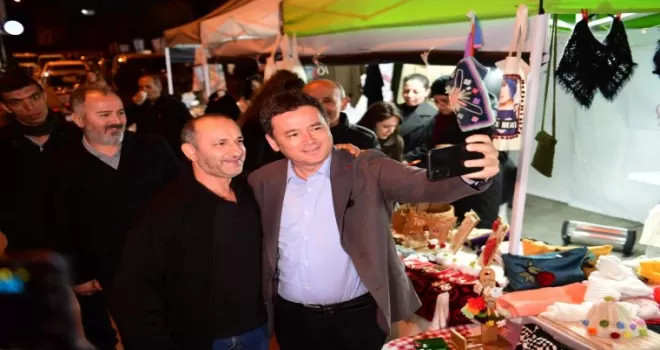 Erkan Aydın Ramazan’ın samimi atmosferini vatandaşlarla yaşadı