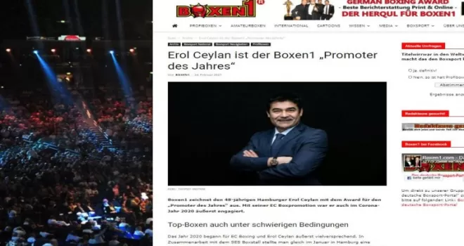 Erol Ceylan, ödüle doymuyor
