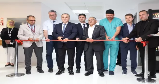 ERÜ Gevher Nesibe Hastanesi’nde yenilenen servise açılış