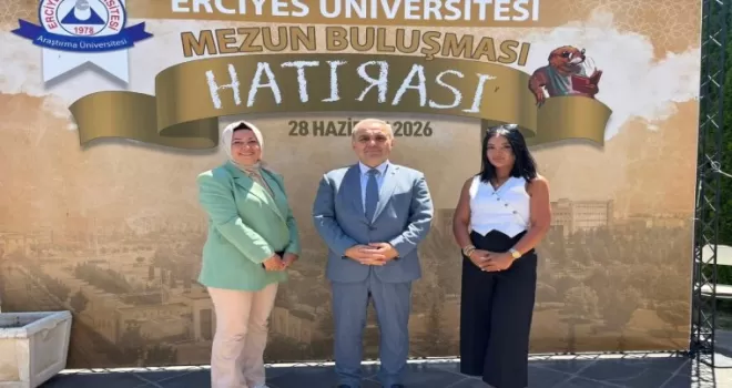 ERÜ Mezun Buluşması’nda Büyükşehir’den stant
