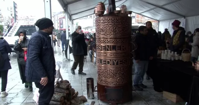 Esenler’de 73 çeşit çay ikramı
