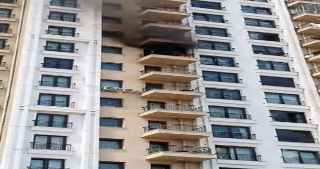 Esenler’de dehşet anları: Klima bomba gibi patladı
