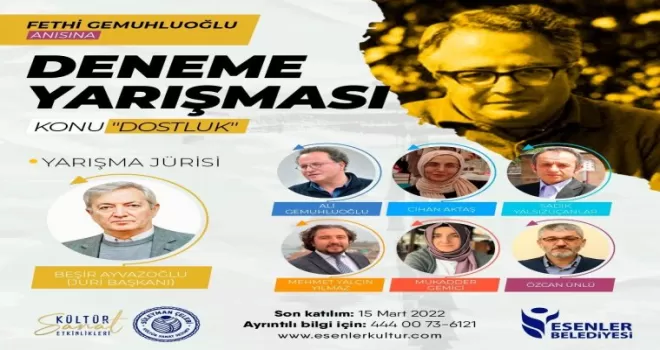 Esenler’de Gemuhluoğlu anısına deneme yarışması
