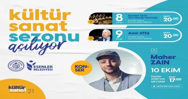 Esenler’de kültür sanat sezonu açılıyor
