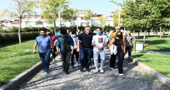Esenyurt’ta “Avrupa Hareketlilik Haftası” yürüyüşü
