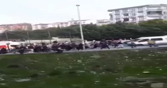 Esenyurt’ta iki aile arasında çıkan kavga meydan savaşını aratmadı
