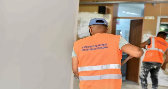 Esenyurt’ta okullar yenileniyor
