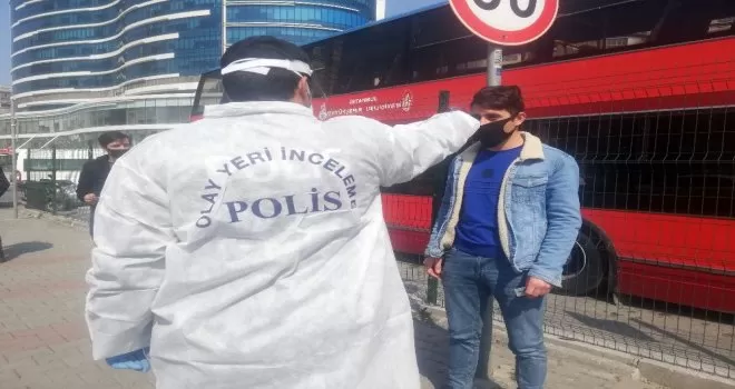 Esenyurt’ta polisin çevirdiği motosikletten korona virüs şüphelisi çıktı
