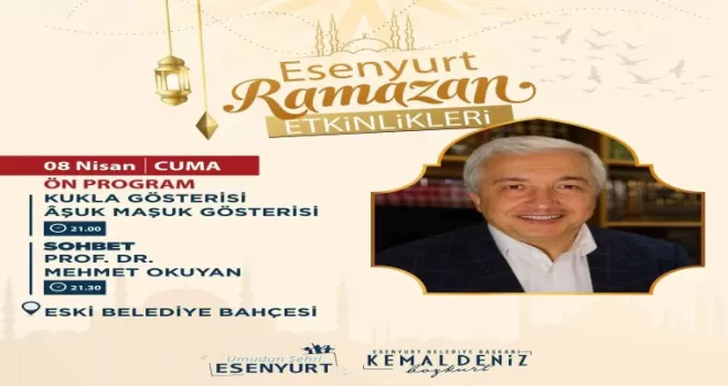 Esenyurt’ta Ramazan ayı etkinlikleri
