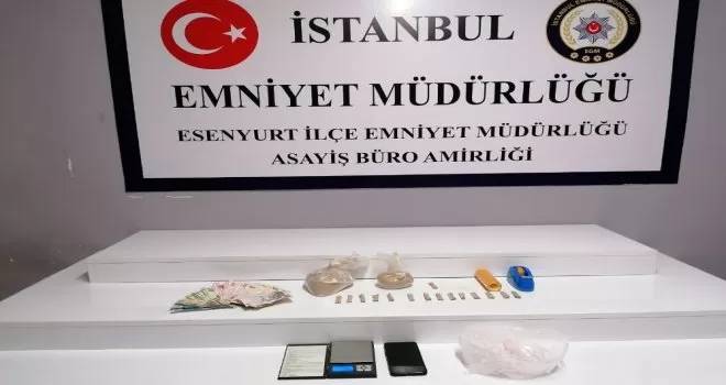 Esenyurt’ta uyuşturucu operasyonu: 2 kişi tutuklandı
