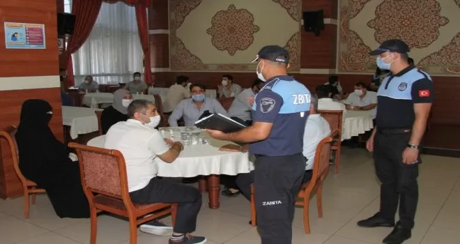 Esenyurt Zabıtasından düğün salonu denetimi
