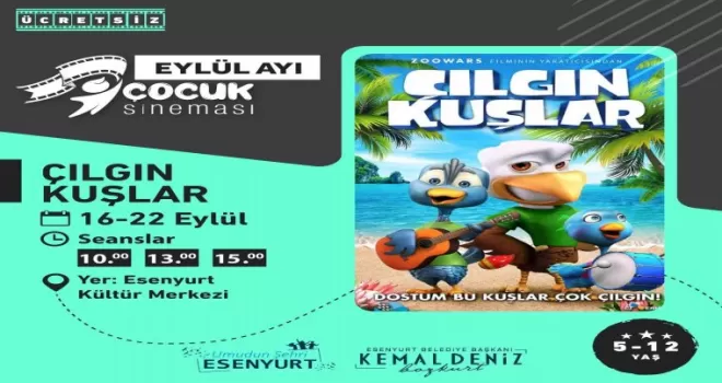 Esenyurtlu minikler çocuk sineması ile buluşacak
