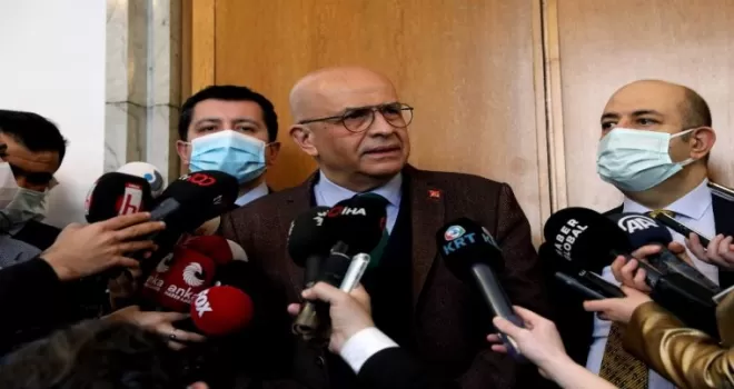 Eski CHP İstanbul Milletvekili Enis Berberoğlu TBMM’de
