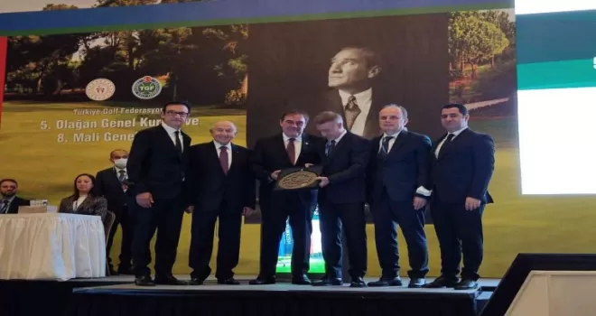 Eski TFF Başkanı Yıldırım Demirören, Türkiye Golf Federasyonu Başkanı oldu
